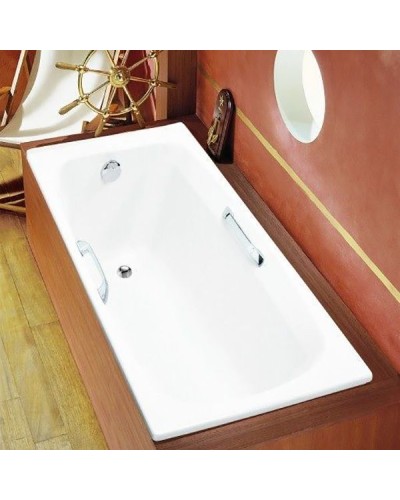 Чугунная ванна Jacob Delafon Diapason 170x75 E2926-00 с антискользящим покрытием