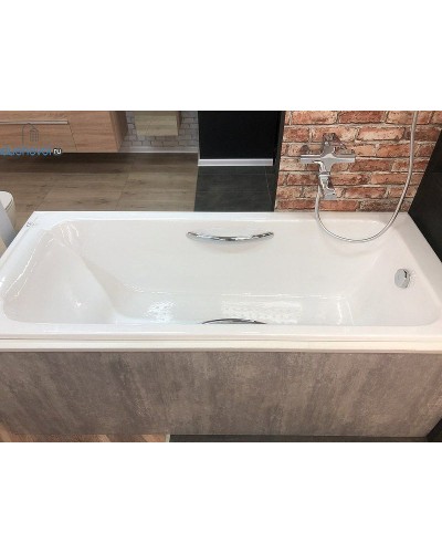 Чугунная ванна Jacob Delafon Parallel 150x70 E2949-00 с антискользящим покрытием