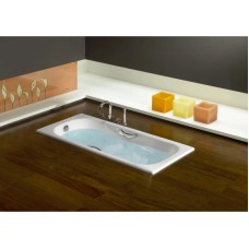 Чугунная ванна 170x75 см с противоскользящим покрытием Roca Malibu SET/2309G000R/526803010/150412330