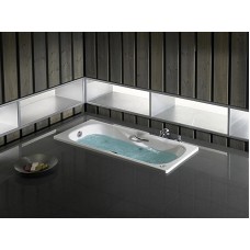 Чугунная ванна 170x75 см с противоскользящим покрытием Roca Malibu SET/2309G000R/526803010/150412330