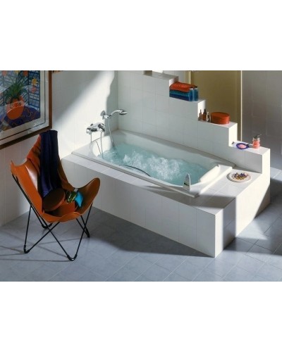 Чугунная ванна 170x85 см с противоскользящим покрытием Roca Akira SET/2325G000R/526804010/150412330