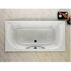 Чугунная ванна 170x85 см с противоскользящим покрытием Roca Akira SET/2325G000R/526804010/150412330