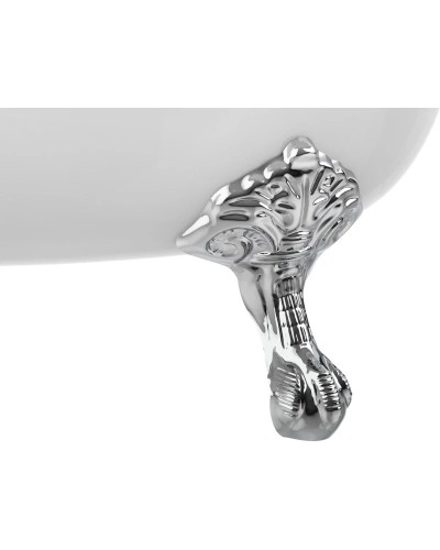 Чугунная ванна 170х85 см с противоскользящим покрытием Roca Newcast White 233650007