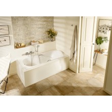 Чугунная ванна 170x80 см с противоскользящим покрытием Roca Haiti SET/2327G000R/526804210/150412330