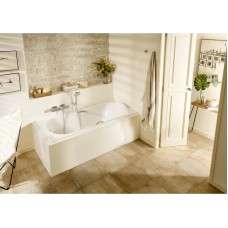 Чугунная ванна 150x80 см с противоскользящим покрытием Roca Haiti SET/2332G000R/526804210/150412330