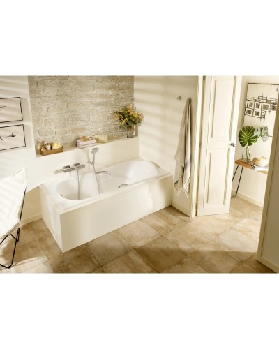 Чугунная ванна 150x80 см с противоскользящим покрытием Roca Haiti SET/2332G000R/526804210/150412330