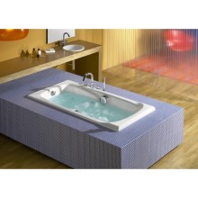 Чугунная ванна 170х85 см с противоскользящим покрытием Roca Ming 2302G000R