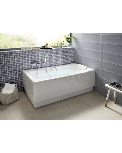 Чугунная ванна 170x85 см с противоскользящим покрытием Roca Ming SET/2302G000R/291120001/150412330