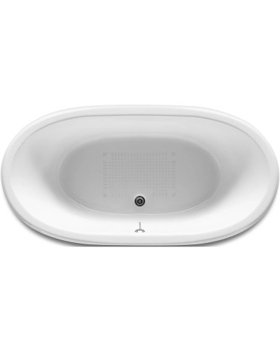 Чугунная ванна 170х85 см с противоскользящим покрытием Roca Newcast White 233650007