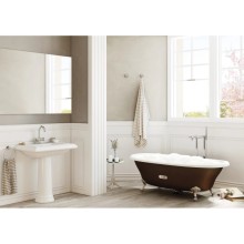 Чугунная ванна 170х85 см с противоскользящим покрытием Roca Newcast Copper 233650008