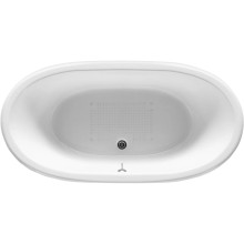 Чугунная ванна 170х85 см с противоскользящим покрытием Roca Newcast Copper 233650008