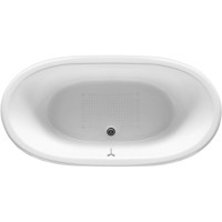 Чугунная ванна 170х85 см с противоскользящим покрытием Roca Newcast Black 233650002