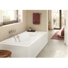 Чугунная ванна 170x70 см с противоскользящим покрытием Roca Malibu SET/2333G0000/526803010/150412330