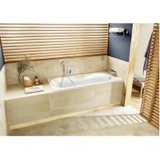 Чугунная ванна 160x75 см с противоскользящим покрытием Roca Malibu SET/2310G000R/526803010/150412330