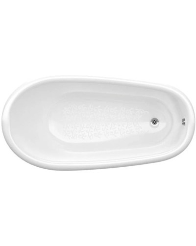 Чугунная ванна 160x80 см с противоскользящим покрытием Roca Carmen 234250002