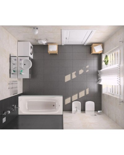 Чугунная ванна 150x70 см BLB Africa S498070A2000000