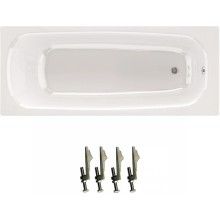 Чугунная ванна 160x70 см BLB Africa S498072A2000000N