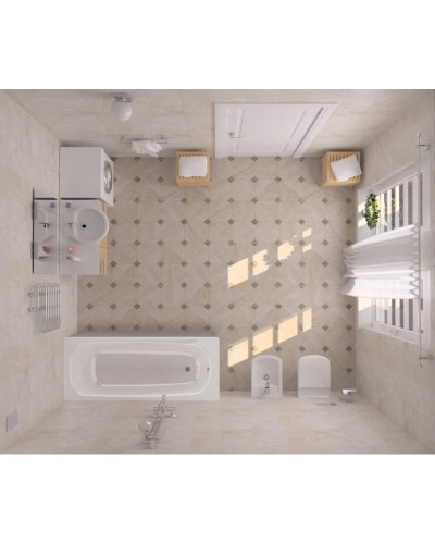 Чугунная ванна 160x70 см BLB Africa S498072A2000000N