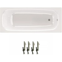 Чугунная ванна 170x70 см BLB Africa S498073A2000000N