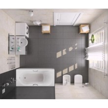 Чугунная ванна 170x75 см BLB Asia S498074T2000000RN