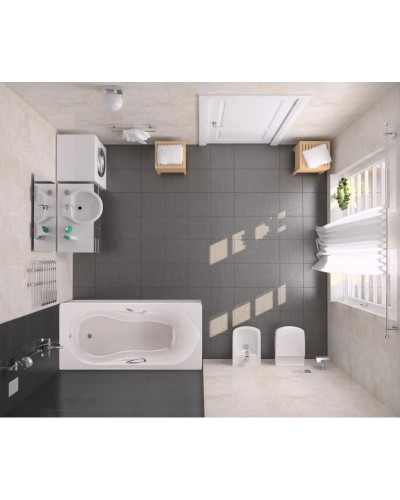 Чугунная ванна 170x80 см BLB America S498075V2000000R