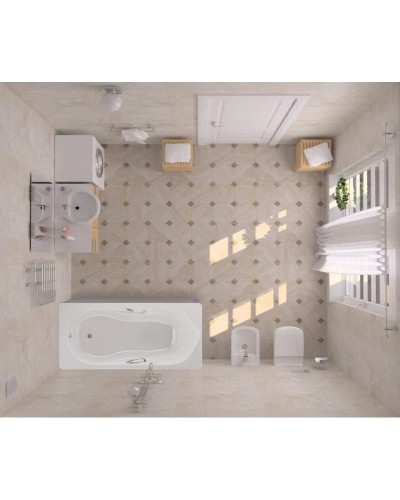 Чугунная ванна 170x80 см BLB America S498075V2000000R