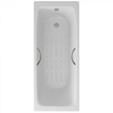 Ванна чугунная Delice Biove 170х75 с ручками и антискользящим покрытием DLR220509R-AS