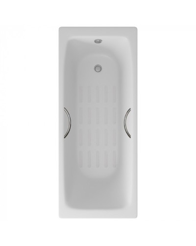 Ванна чугунная Delice Biove 170х75 с ручками и антискользящим покрытием DLR220509R-AS