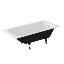 Ванна чугунная Delice Parallel 150х70 с ручками и антискользящим покрытием DLR220503R-AS