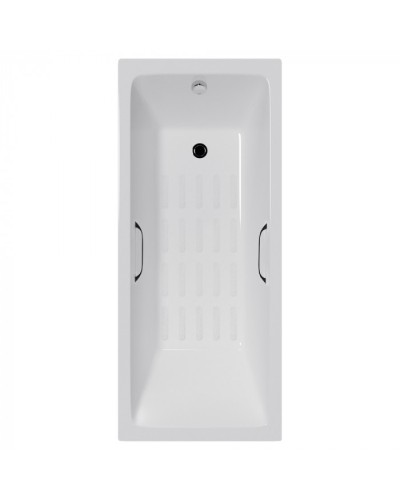 Ванна чугунная Delice Level 140х70 с отверстиями под ручки и антискользящим покрытием DLR230618R-AS