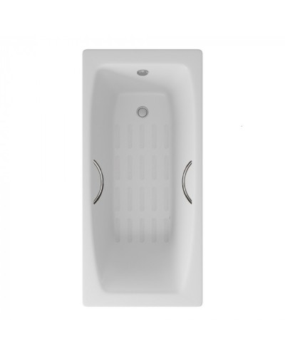 Ванна чугунная Delice Repos 170х70 с ручками и антискользящим покрытием DLR220508R-AS