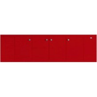 Экран под ванну 150х54 см красный глянец Bellezza 4650020000038