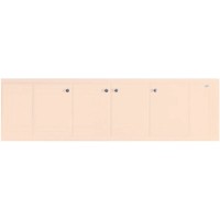 Экран под ванну 170х54 см бежевый глянец Bellezza 4650021000075