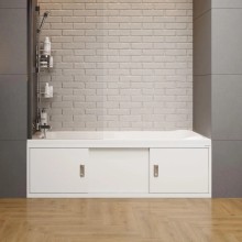 Экран под ванну 139,5х52 см белый глянец Onika Монако 514001