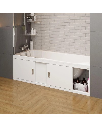 Экран под ванну 139,5х52 см белый глянец Onika Монако 514001