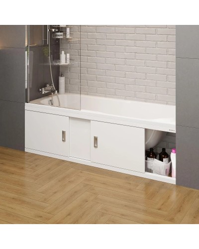 Экран под ванну 147х52 см белый глянец Onika Монако-Эконом 515014