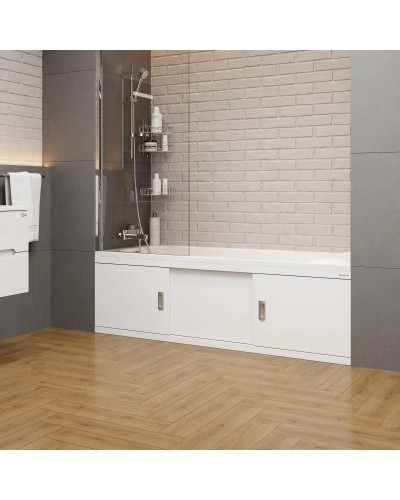 Экран под ванну 167х52 см белый глянец Onika Монако-Эконом 517014