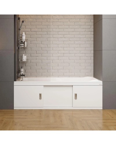 Экран под ванну 167х52 см белый глянец Onika Монако-Эконом 517014