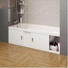 Экран под ванну 167х52 см белый глянец Onika Монако-Эконом 517014