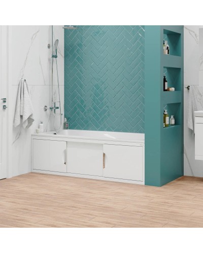 Экран под ванну 149,5х52 см белый глянец Onika Лагуна 515003