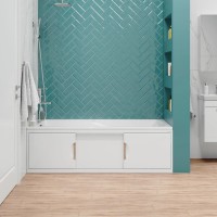 Экран под ванну 179,5х52 см белый глянец Onika Лагуна 518007