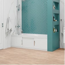 Экран под ванну 147х52 см белый глянец Onika Лагуна-Эконом 515015