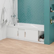 Экран под ванну 147х52 см белый глянец Onika Лагуна-Эконом 515015