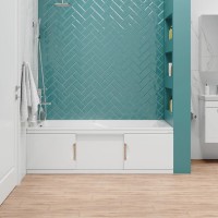 Экран под ванну 167х52 см белый глянец Onika Лагуна-Эконом 517015