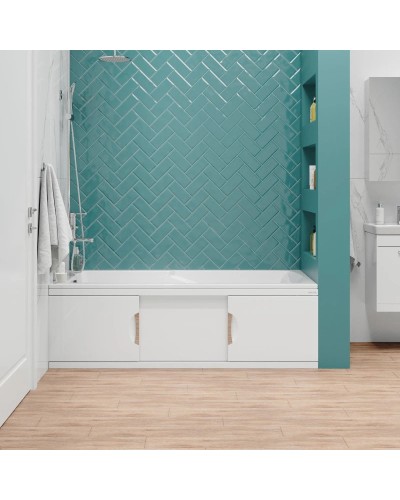 Экран под ванну 167х52 см белый глянец Onika Лагуна-Эконом 517015