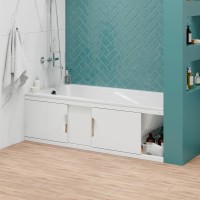 Экран под ванну 167х52 см белый глянец Onika Лагуна-Эконом 517015