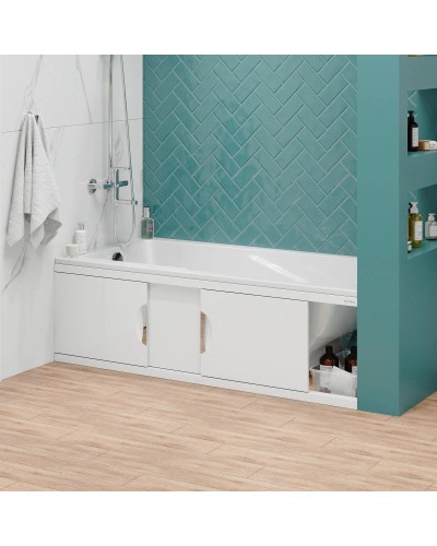 Экран под ванну 167х52 см белый глянец Onika Лагуна-Эконом 517015