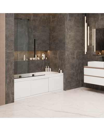 Экран под ванну 139,5х52 см белый глянец Onika Одио 514003