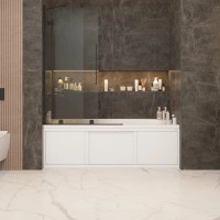 Экран под ванну 169,5х52 см белый глянец Onika Одио 517017