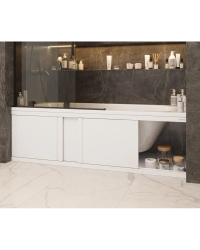 Экран под ванну 147х52 см белый глянец Onika Одио Нова 515018